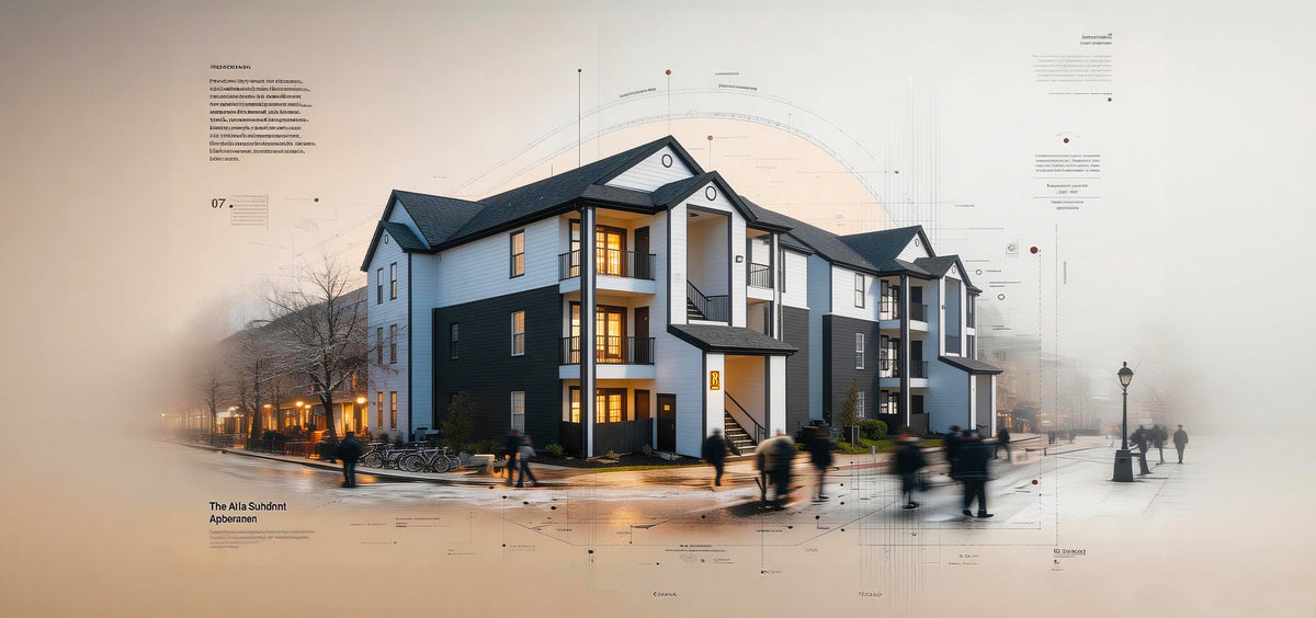 The Aria Student Apartments Integrated Signage System