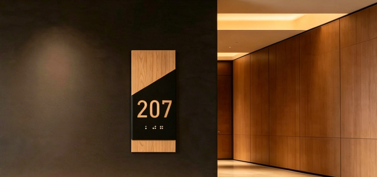 U.S. Residential Project Batch ADA Compliant Signage