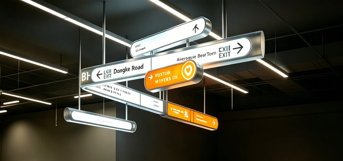 Singapore Shoping Mall Signage System
