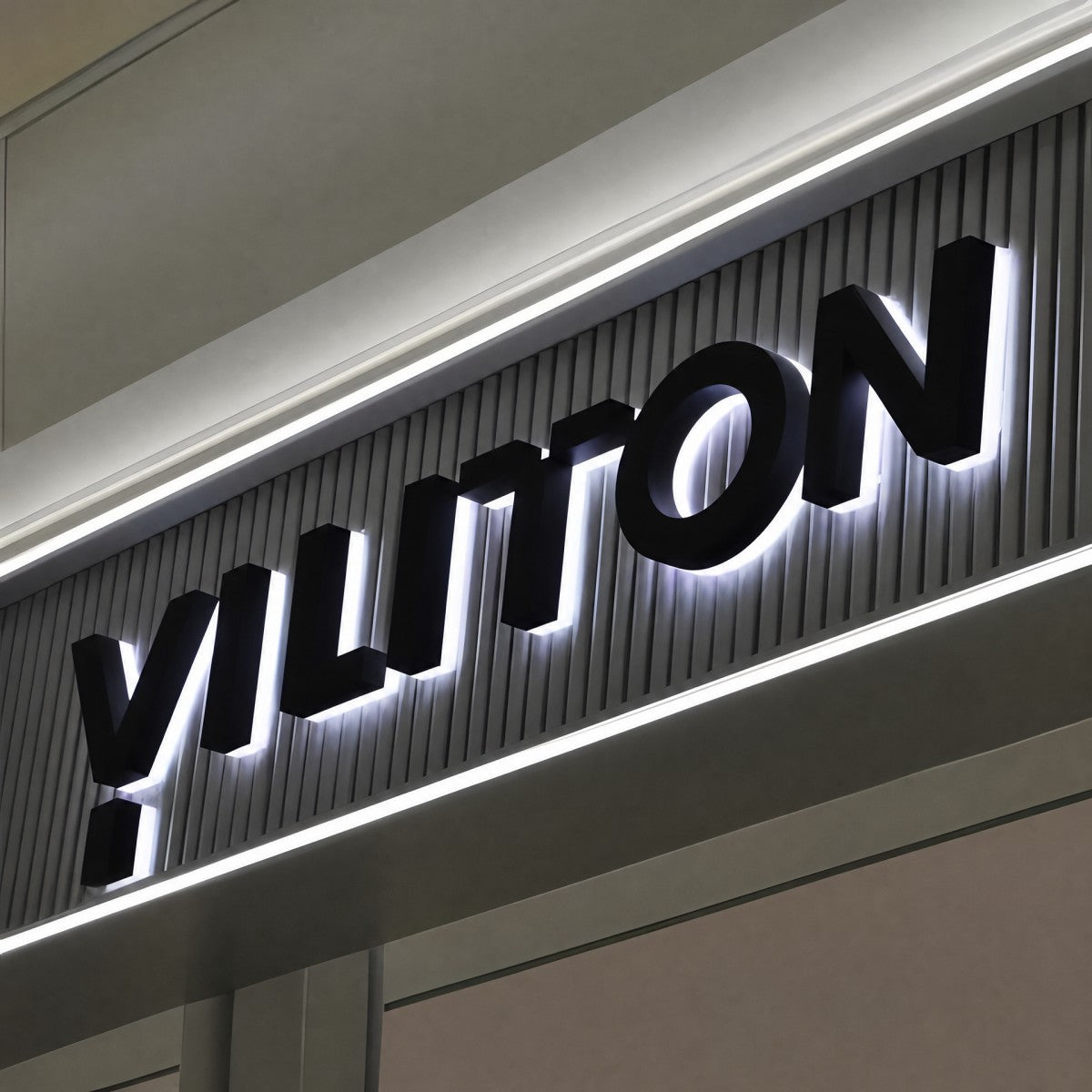 LC-XBL01 · LED Backlit Luxury Style Letters & Signs