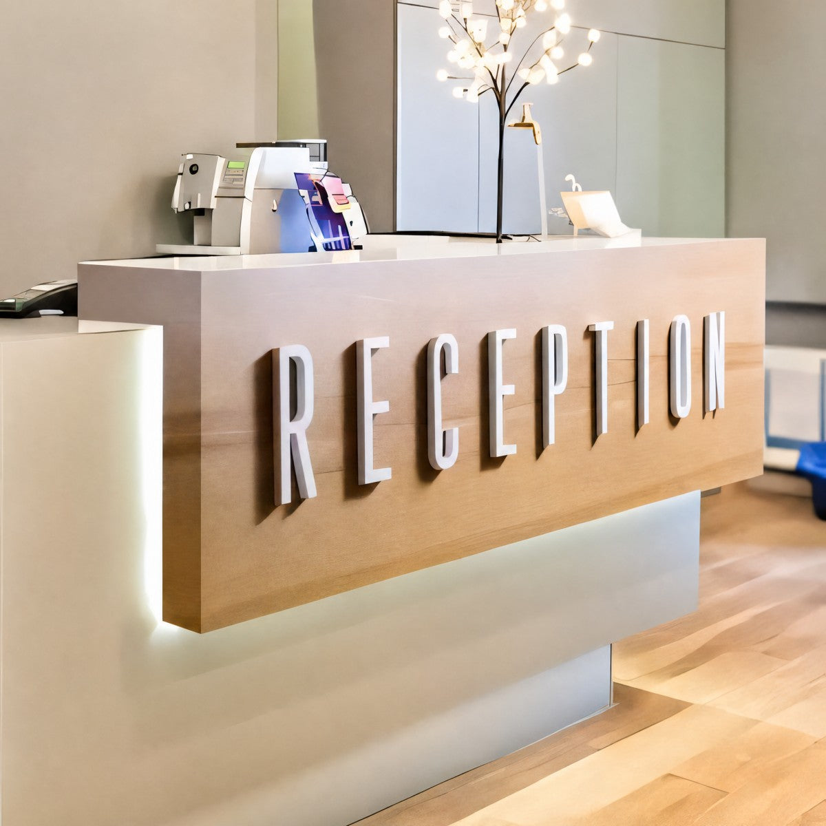 LC-FNL01 · Fabricated Stainless Steel Letters & Signs