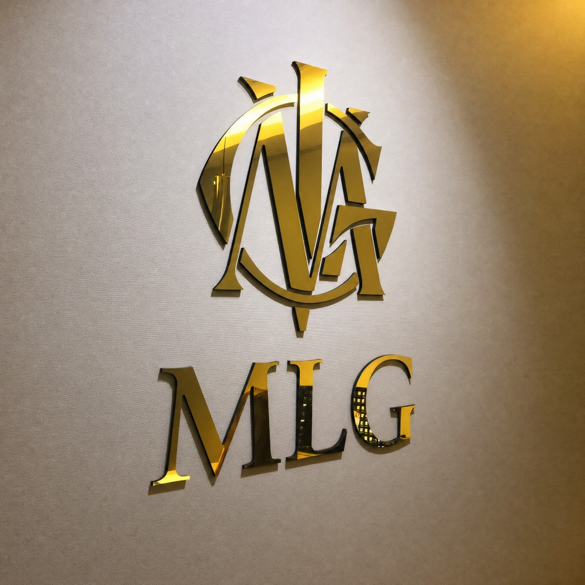LC-CNL01 · Cutting-finish Stainless Steel Letters & Signs