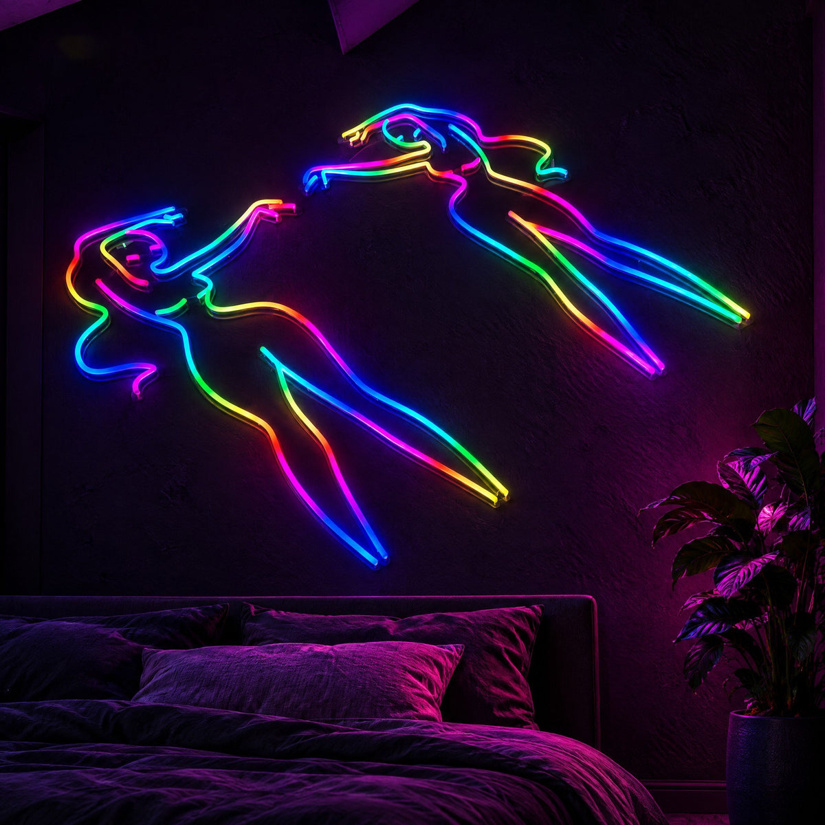 LC-FNS02 · Multi-Color & RGB Dimmable LED Neon Signs