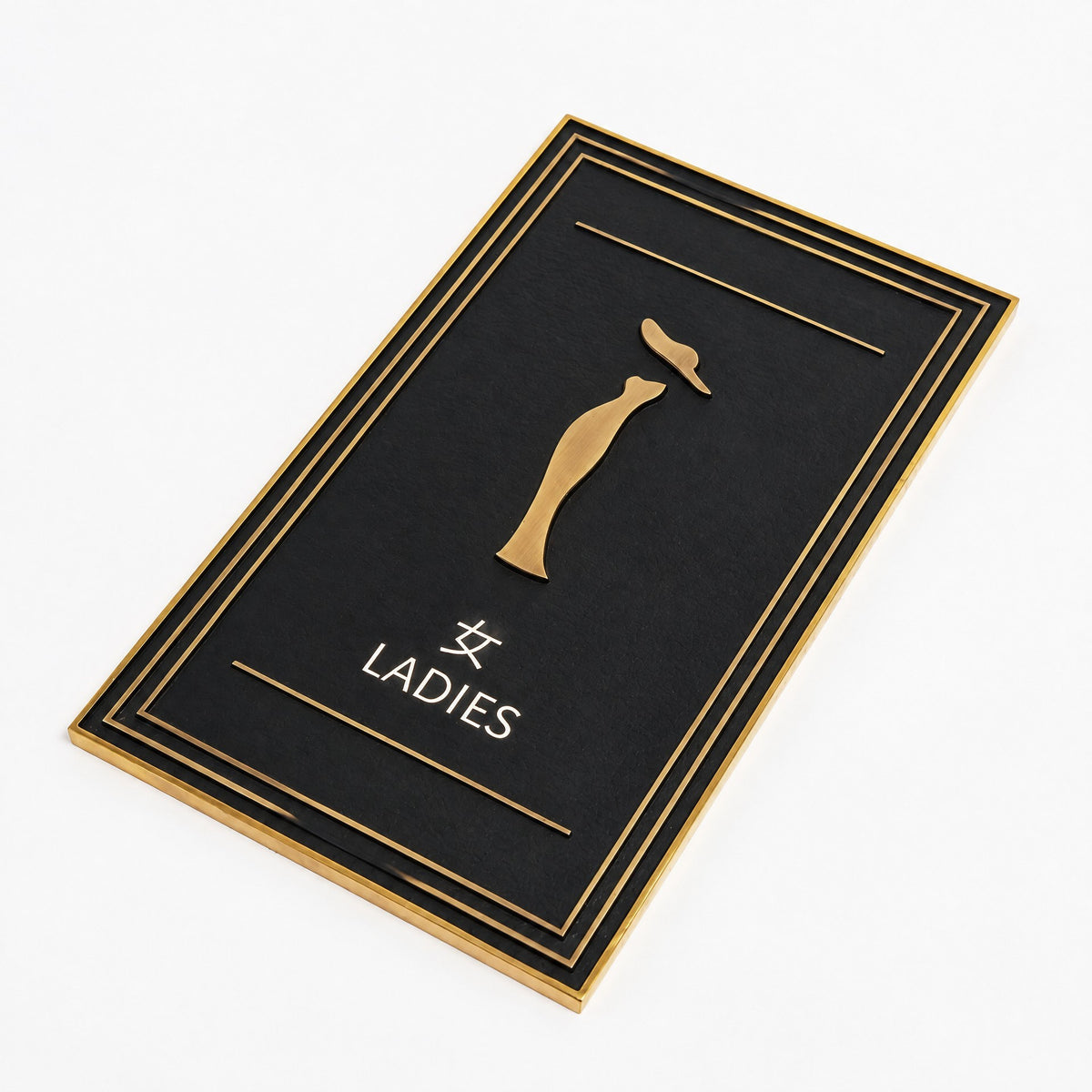 LC-MRS01 · Custom Metal Relief Door Plaques