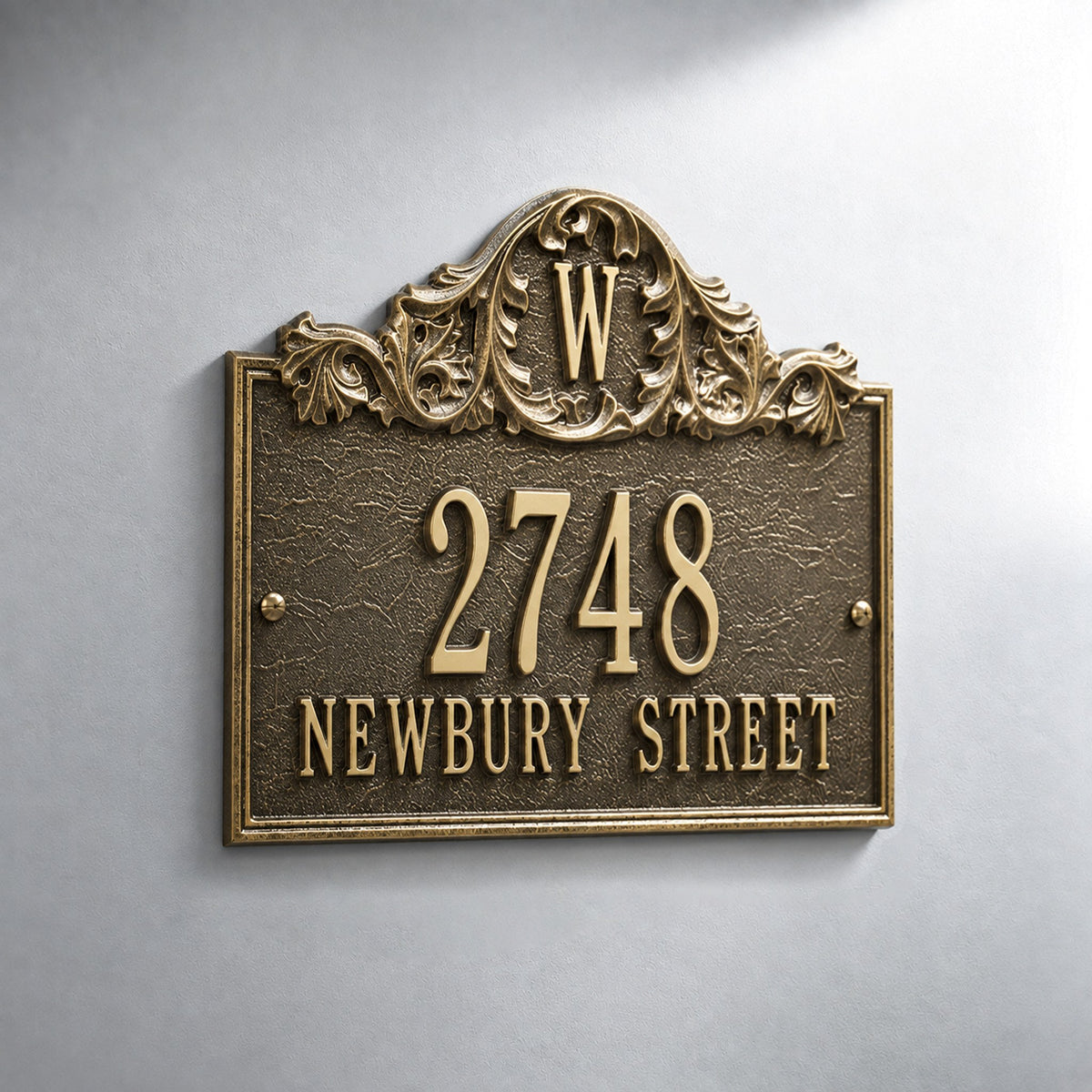 LC-MRS01 · Custom Metal Relief Door Plaques