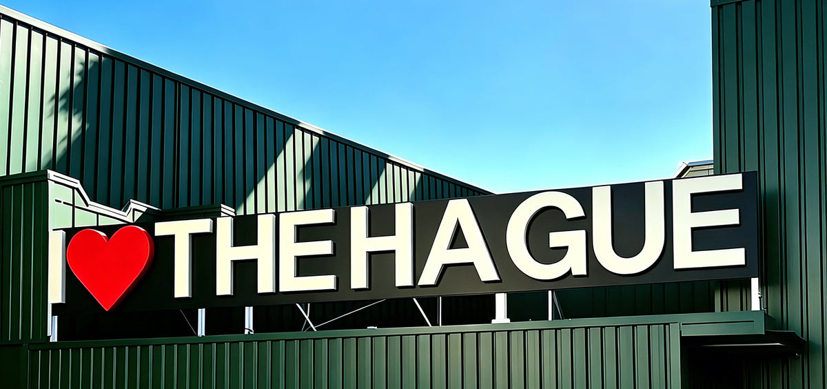 Hague Donut Stall Iconic Local Landmark Signage