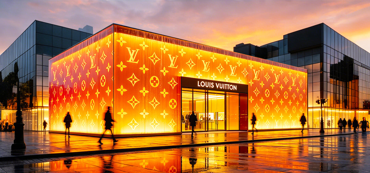 Louis Vuitton’s Seasonal Pop-Up Display