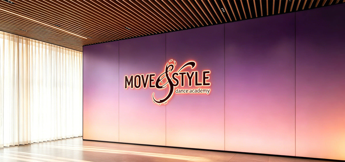 MoveandStyle Hannover Dance Academy Signage
