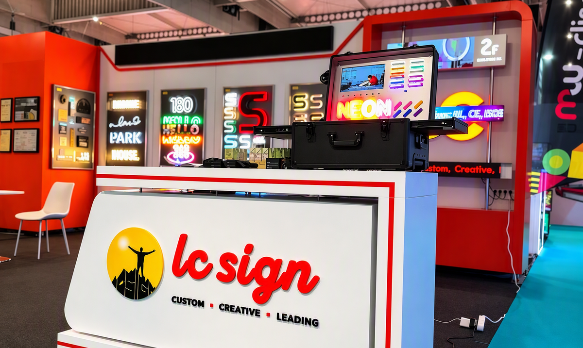 LC Sign Highlights Premium Craftsmanship at FESPA Global Print Expo 2026