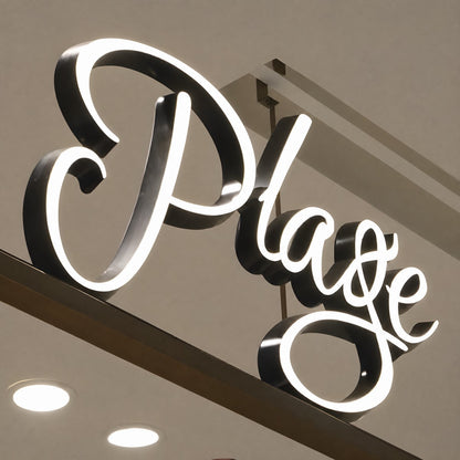 LC-AML01 · LED Acrylic Mini Frontlit Letters & Signs