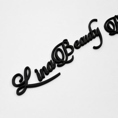 LC-AML03 · LED Acrylic Mini Backlit Letters & Signs