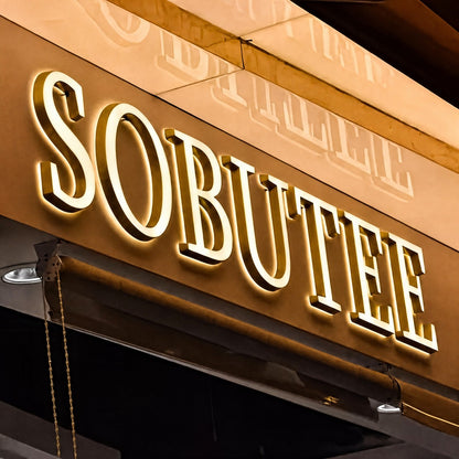 LC-AML04 · LED Acrylic Mini Front & Back Lit Letters & Signs
