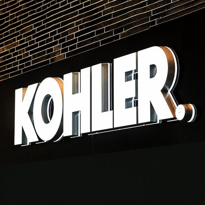 LC-AML04 · LED Acrylic Mini Front & Back Lit Letters & Signs