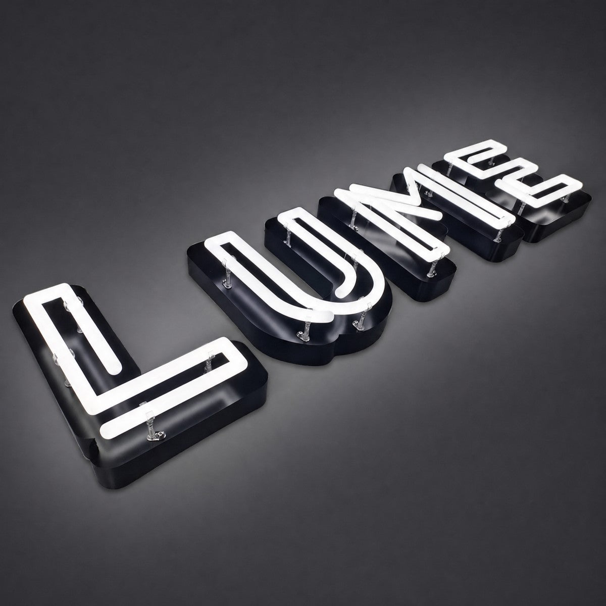 LC-ANS02 · 360 Degree LED Acrylic Faux Neon Signs