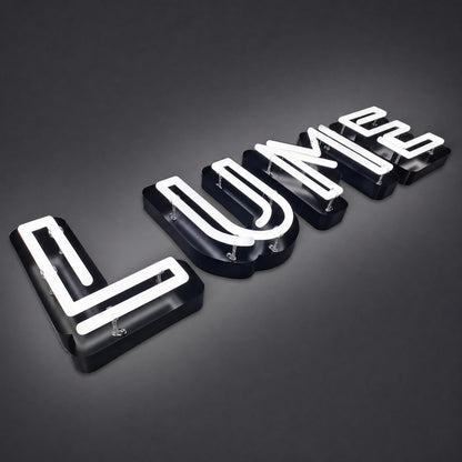 LC-ANS02 · 360 Degree LED Acrylic Faux Neon Signs