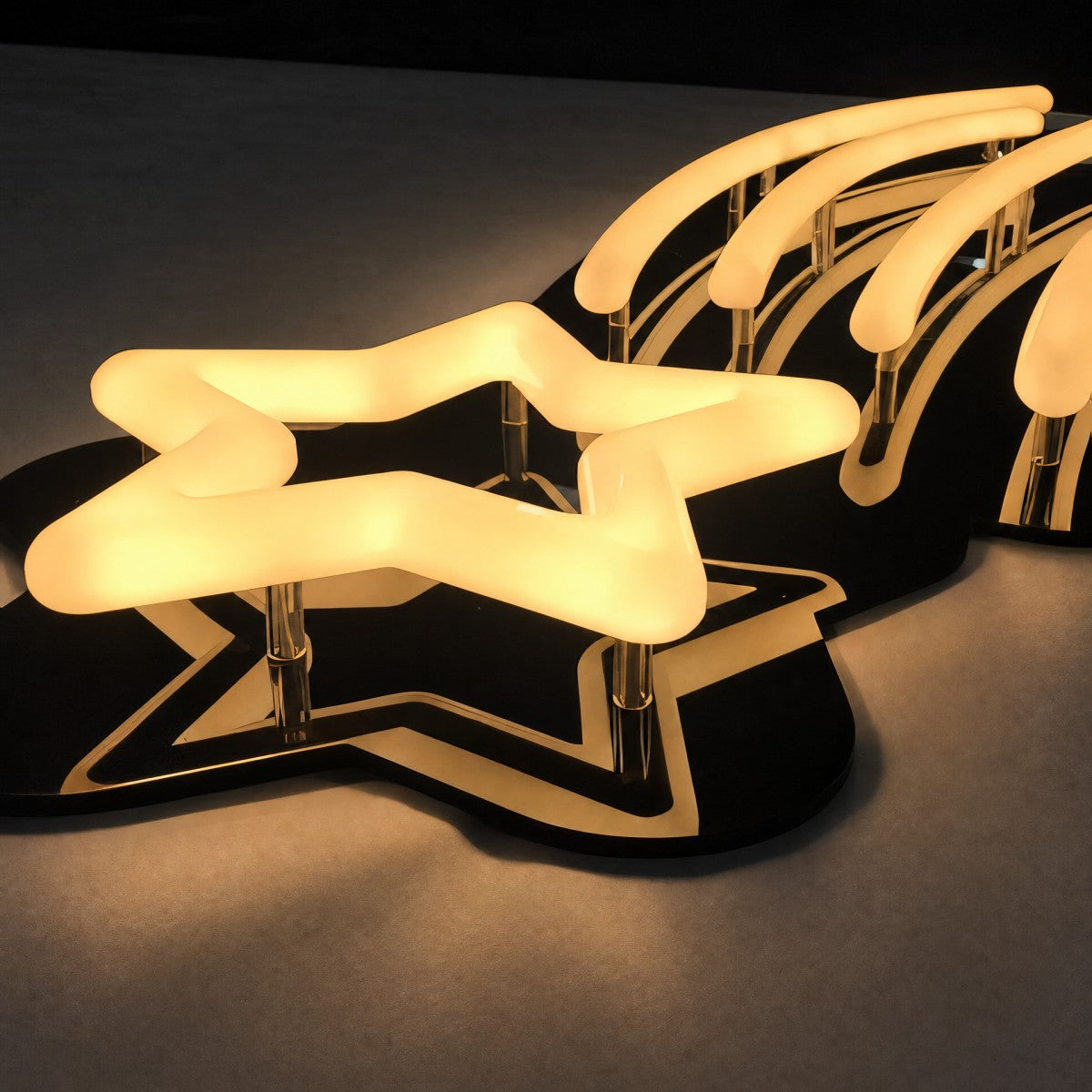 LC-ANS02 · 360 Degree LED Acrylic Faux Neon Signs