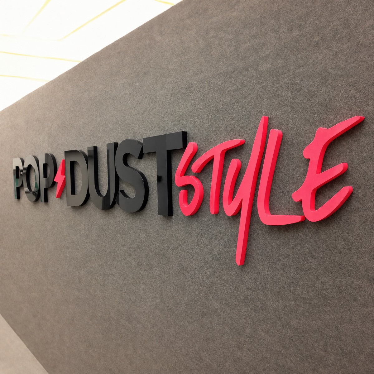LC-FNL01 · Fabricated Stainless Steel Letters & Signs