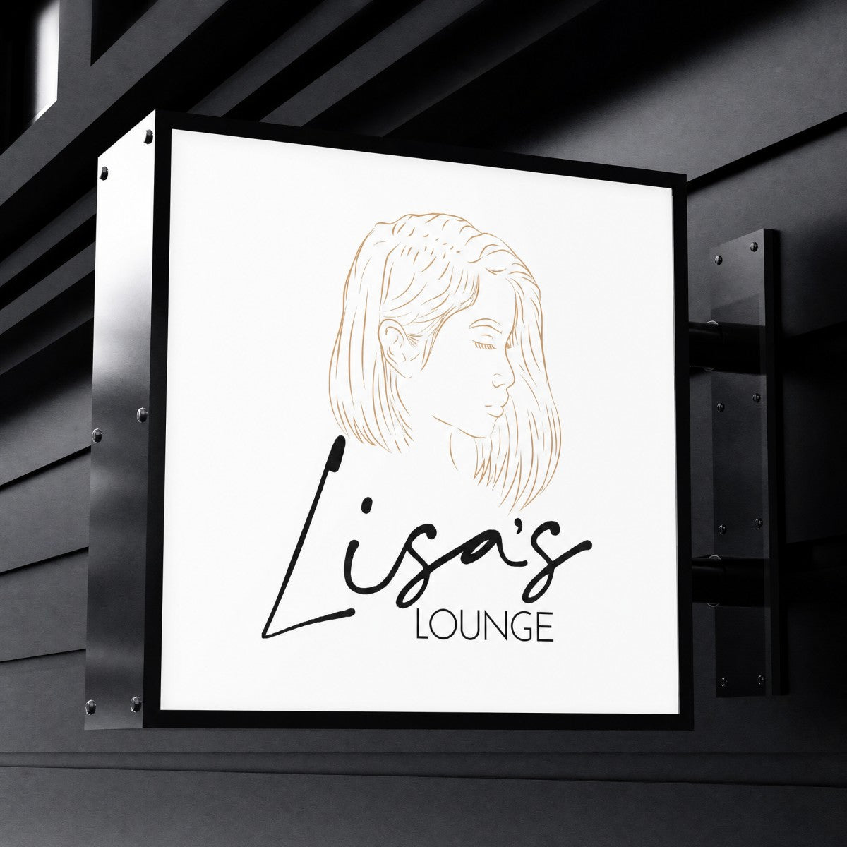 LC-2LS01 · Double-sided LED Normal Style Lightbox Signs