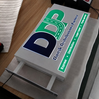 LC-2LS05 · Double-sided LED Push-through Lightbox Signs