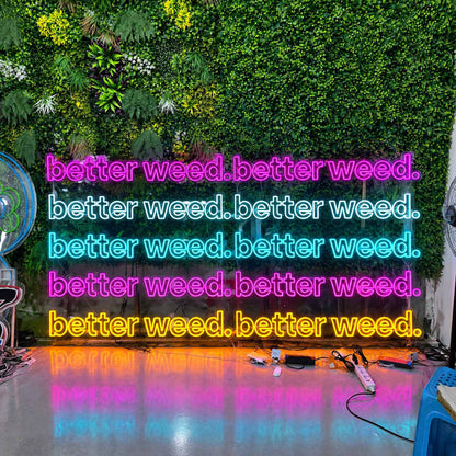 LC-FNS02 · Multi-Color & RGB Dimmable LED Neon Signs