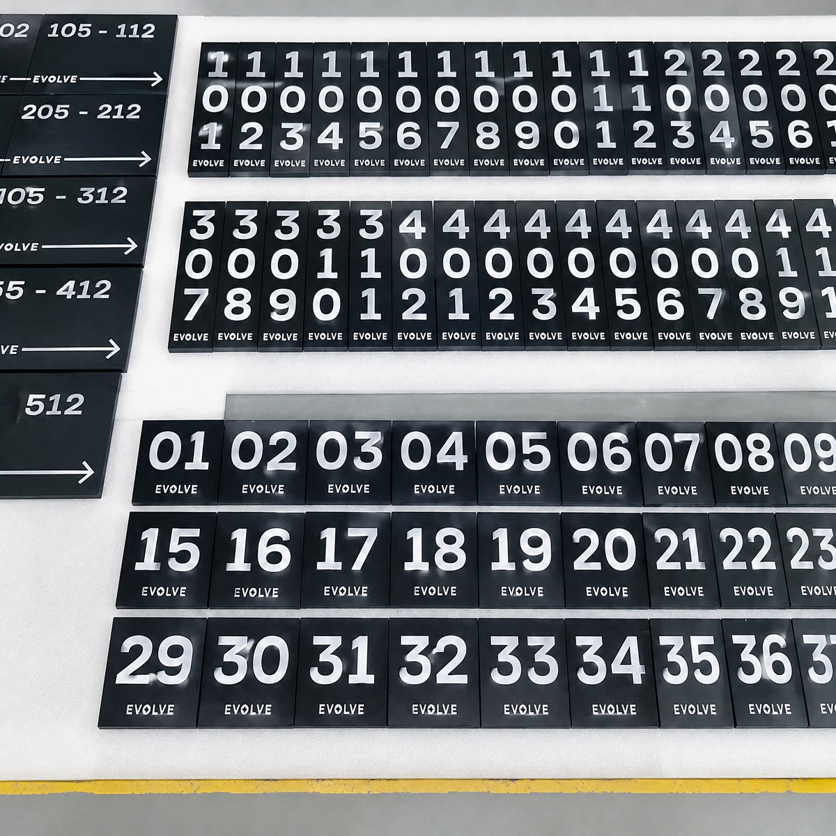 LC-DWS01 · Office Door Signs & Room Number Signs