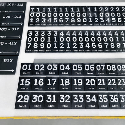LC-DWS01 · Office Door Signs & Room Number Signs