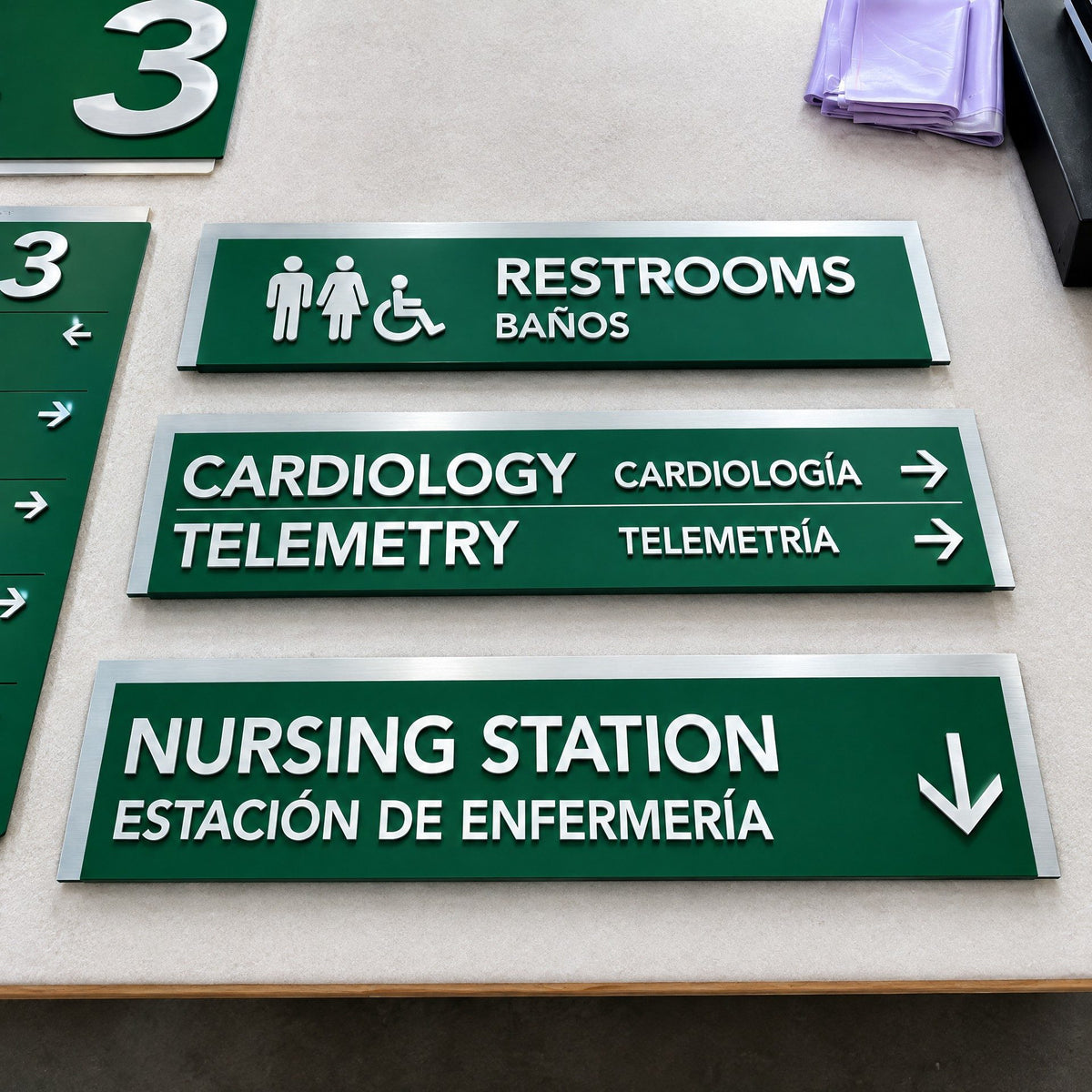 LC-DWS03 · Floor Directory & Lobby Wayfinding Signs