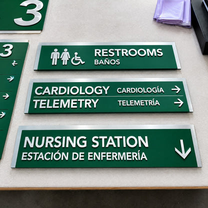 LC-DWS03 · Floor Directory & Lobby Wayfinding Signs