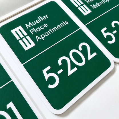 LC-DWS03 · Floor Directory & Lobby Wayfinding Signs