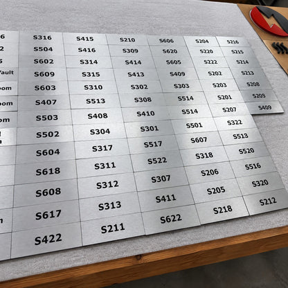 LC-DWS03 · Floor Directory & Lobby Wayfinding Signs