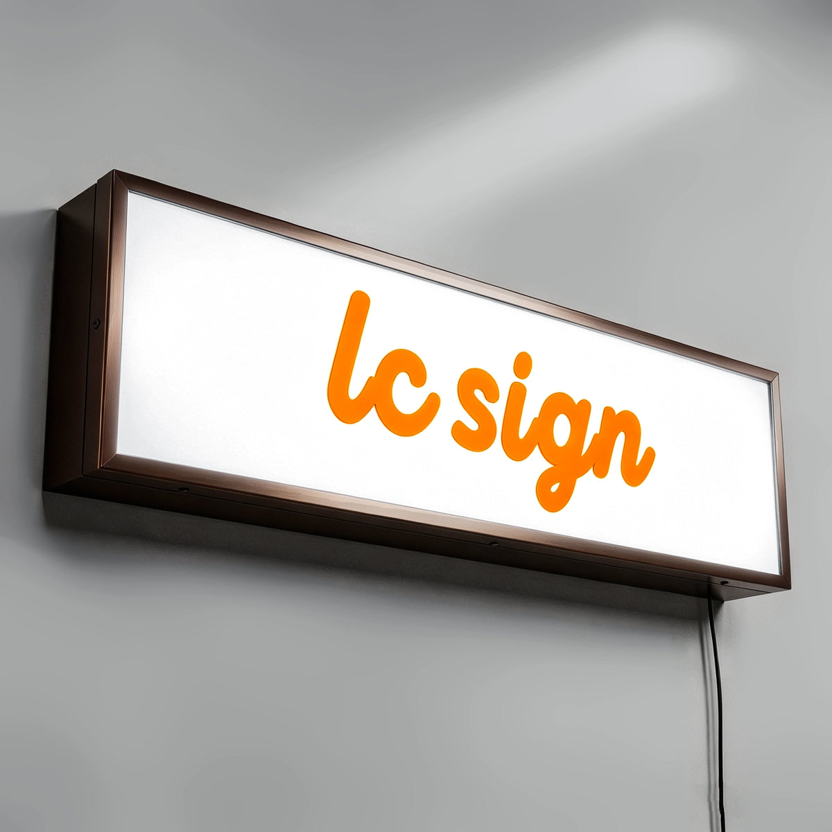 LC-1LS01 · Single-sided LED Normal Style Lightbox Signs