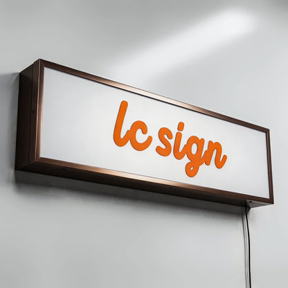 LC-1LS01 · Single-sided LED Normal Style Lightbox Signs