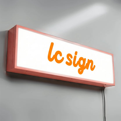 LC-1LS01 · Single-sided LED Normal Style Lightbox Signs