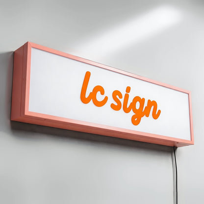 LC-1LS01 · Single-sided LED Normal Style Lightbox Signs