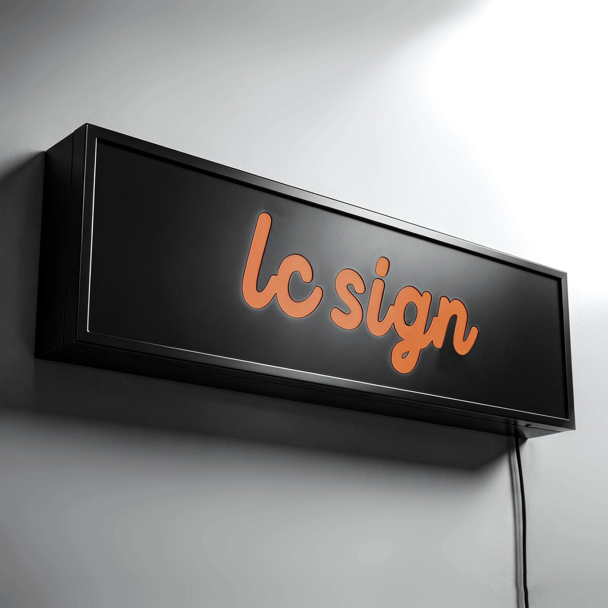 LC-1LS06 · Single-sided LED Embedded Lightbox Signs