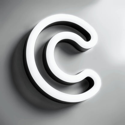LC-ANS01 · 180 Degree LED Acrylic Faux Neon Signs