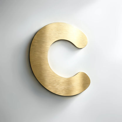LC-CNL01 · Cutting-finish Stainless Steel Letters & Signs
