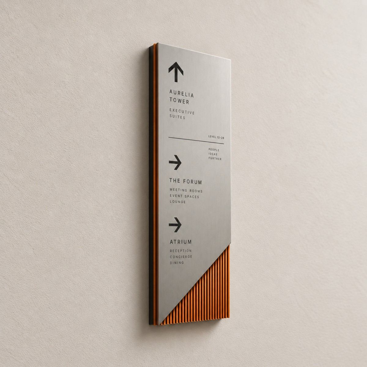 LC-DWS02 · Wayfinding Directional & Informational Signs