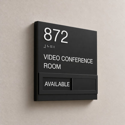 LC-DWS04 · Braille & ADA Compliant Room Signs