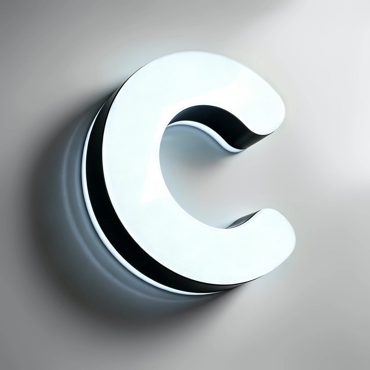 LC-FBL02 · LED Front and Back Lit Rimless Letters & Signs