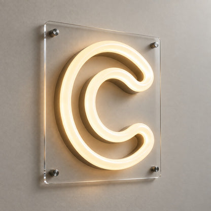 LC-FNS01 · Custom Single-Color Flexible Silicone LED Neon Signs